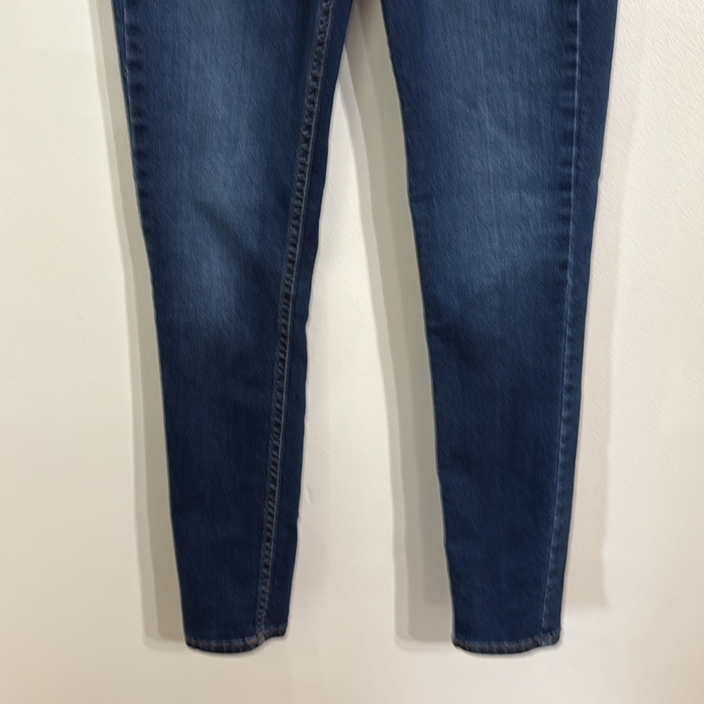 CALVIN KLEIN Ultra High Rise Skinny Jeans Womens Size 4 Dark Wash Classic - Picture 7 of 14